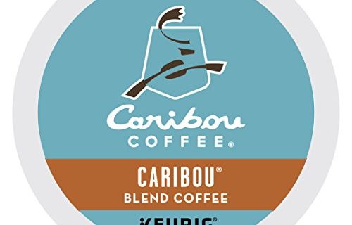 Caribou Coffee Keurig Single-Serve K-Cup Pods, Caribou Blend Medium Roast Coffee, 24 Count