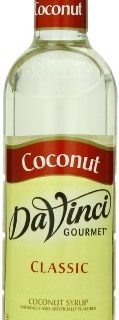 DaVinci Gourmet Classic Syrup, Coconut, 25.4-Ounce Bottle, 3-Pack