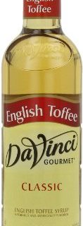 DaVinci Gourmet Classic Syrup, Toffee, 25.4-Ounce Bottle, 3-Pack