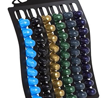 Insight Nespresso Coffee Pod Rack — Holder for up to 60 Capsules (Coffee pods NOT Included. Works ONLY with Nespresso Capsules)