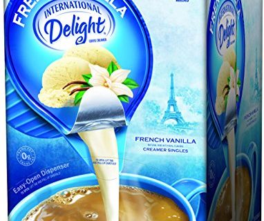 International Delight French Vanilla Liquid Creamer Singles, 84 oz