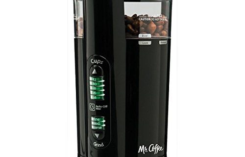 Mr. Coffee 12 Cup Electric Coffee Grinder with Multi Settings, IDS77-RB