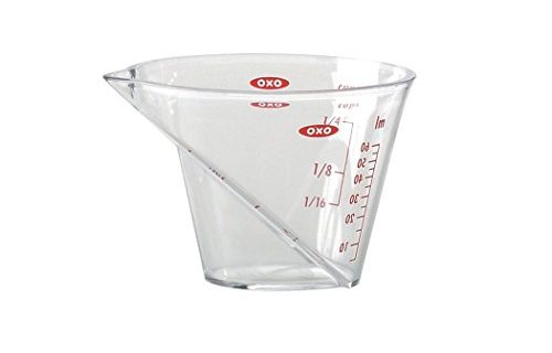 OXO Good Grips Angled Measuring Cup, Mini, Clear