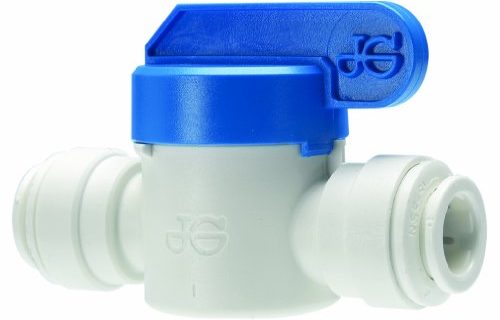 Single Straight Shut-Off Valve, 1/4″ Tube OD x 1/4″