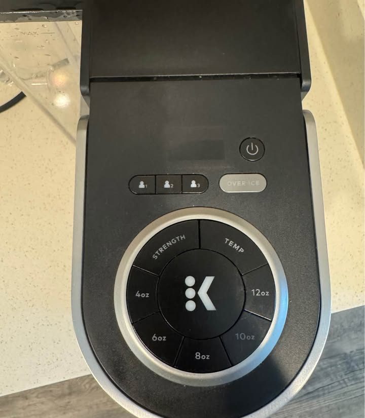 On a K-Supreme Plus you can pick a smaller size, add Strength, and adjust Temp. All three change how a pod tastes.